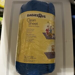 Babies R Us Clean Sheet Ground Cloth XL Multi-Purpose Reusable Liteweight Sealed